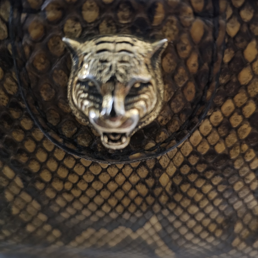 Gucci Re(Belle) Small Shoulder Python Bag - image 4